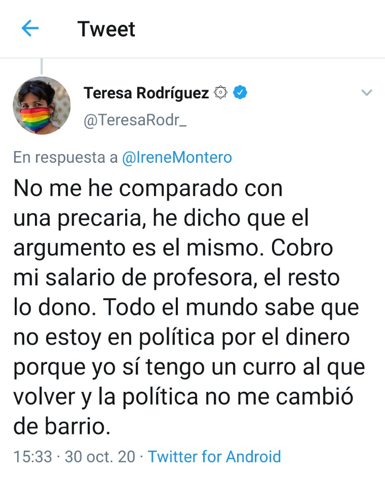 correoderobert's tweet photo. Por si alguien no lo ve #IzquierdaPower #QueTeMeto 😂😂😂 ⤵️⤵️⤵️ https://t.co/s2DkToZCWm