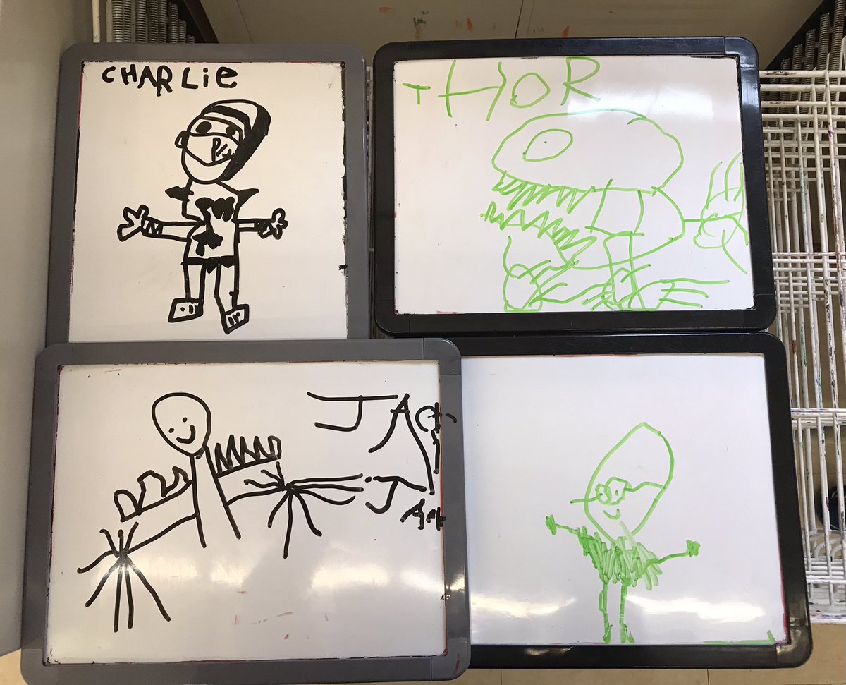 LiaWitcher's tweet photo. Exploring lines, our pumpkins’ emotions, and documenting our costumes! #HappyHalloween from the #Kindergarten Room 102. Happy safe and festive weekend, whatever you may celebrate (celebrating candy is always in style)! @AllenbyPS_TDSB @LogsInTO https://t.co/fQYMsf0sw9