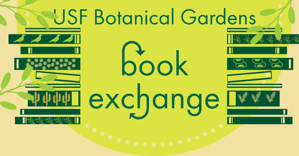 Our newest addition to the garden is our book exchange program!