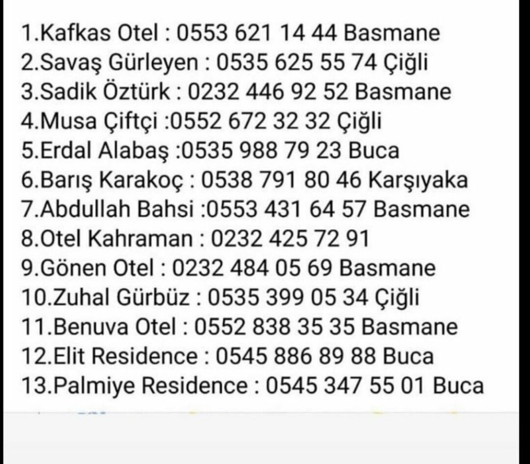💥 ÖNEMLİ | Kapılarını depremzedelere açan İzmir'deki oteller: