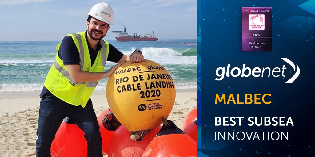 We are proud to announce that we have just landed the shore end of our new Malbec subsea cable in Rio de Janeiro, in partnership with Facebook. With this landing completed, we are one step closer to having the Malbec system ready to go!