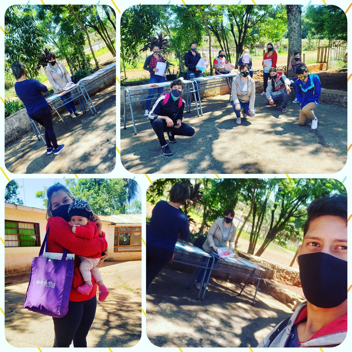 Laura_Noremberg's tweet photo. Entrega de Cuadernillos 😊
#Ext81 Palmera Boca #SanPedro 🤩 #SRP3103
#Seguimos💓💯
@ministeriodeducacion @miguel_sedoff @linares_cielo @Estelatavares14 @cgemisiones https://t.co/025H6UJkXa