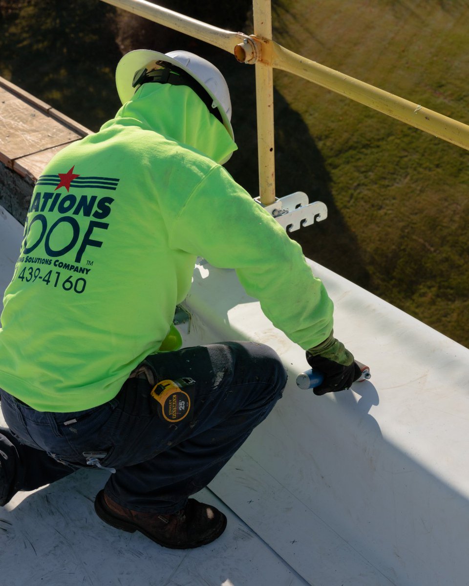 NationsRoofLLC's tweet photo. At Nations Roof, quality is an expectation. You can count on consistent workmanship on every project.
#nationsroof #roofingcontractor #roofingcompanies #roofrepairservice #commercialroofing https://t.co/qsw5OxiC6X