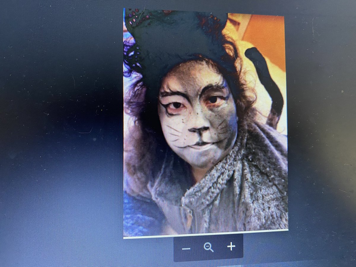 Ramsey MS Theatre Arts student—makeup design assignment work