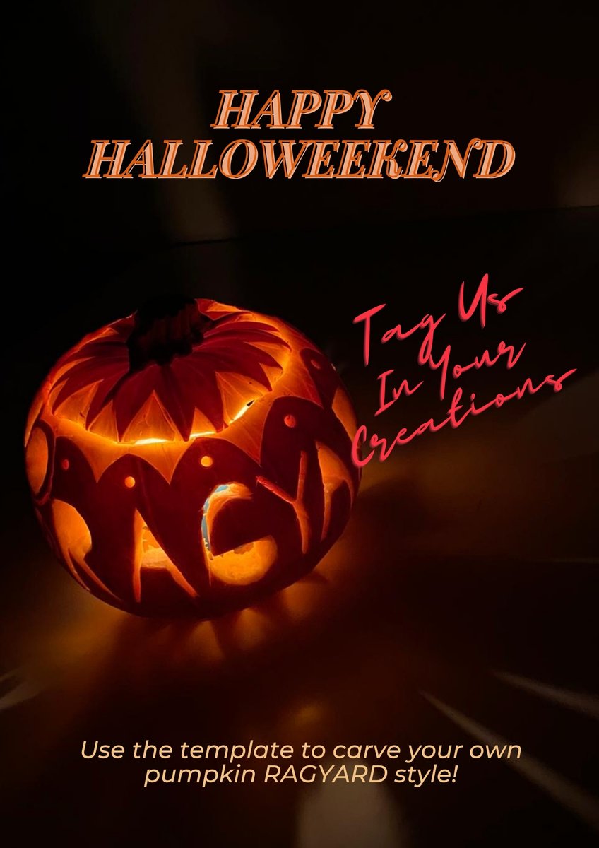 RagyardLondon's tweet photo. Happy Halloweekend 🎃 - https://t.co/zIITjLIbSI https://t.co/VAuBtndbOA