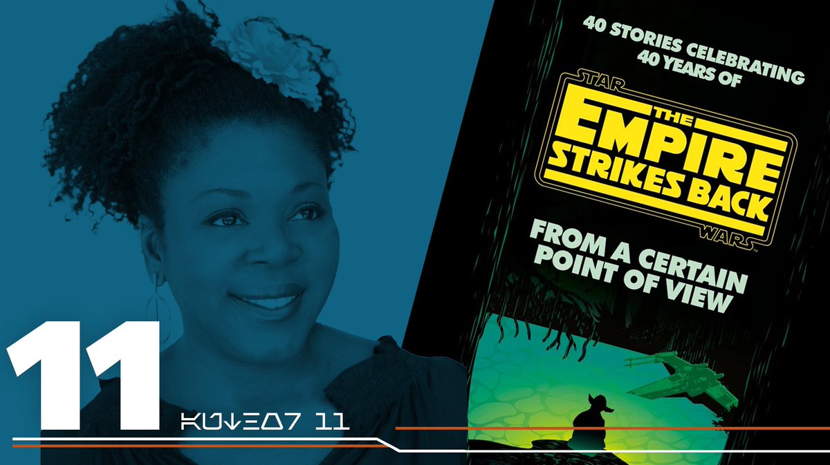  #FromaCertainPOVStrikesBack isn’t  @KarenMusings’ first anthology, but it is her first Star War! She is the author of Just South of Home. She also has a short story published in A Phoenix First Must Burn. Welcome to  #StarWars, Karen! 