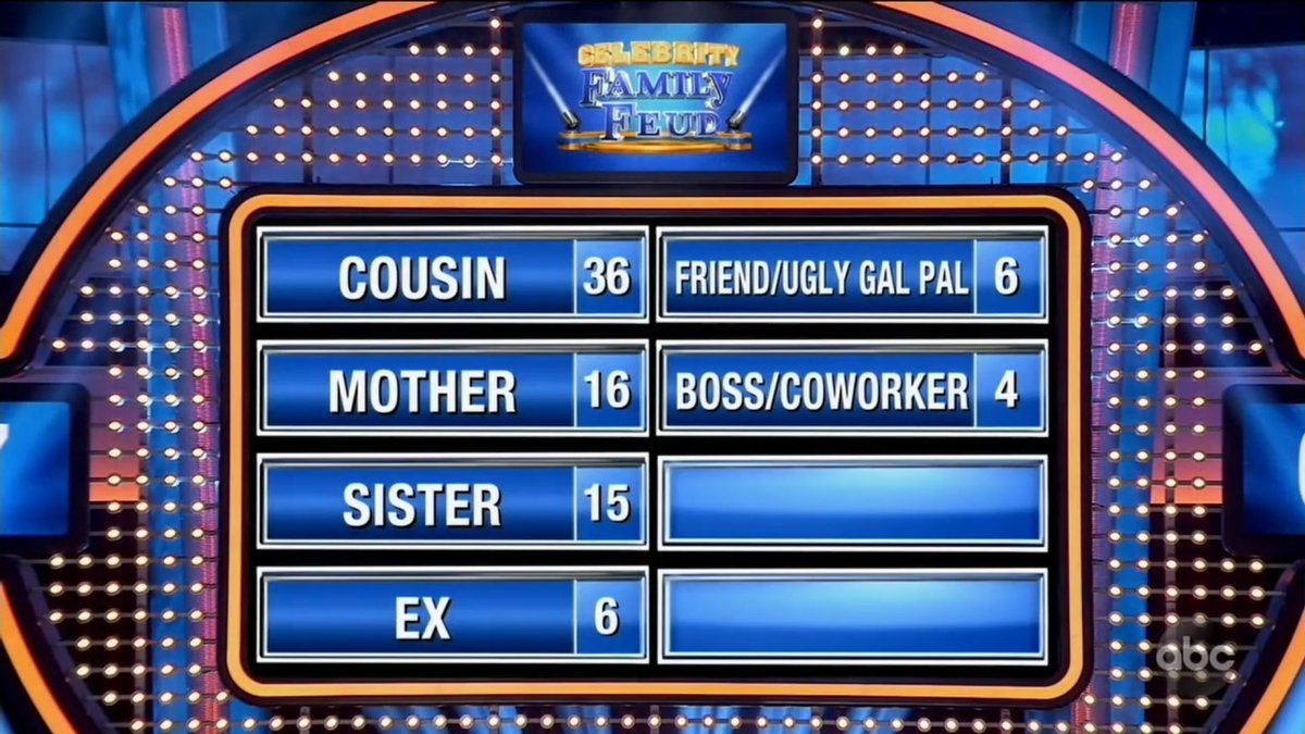Bowe gets another right with "Mother," but Mauricio and Kingry get wrong answers, allowing team UFC to steal and win with "Cousin."