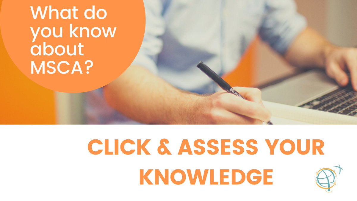 MSCANetwork's tweet photo. *MSCA Actions - Test your knowledge*
What do you really know about #MSCA? Do you want to test your knowledge? ๐ฆ
Do not hesitate to test our self-assessment tool!๐ฅ๏ธ๐
https://t.co/nHjbDEiuR6
#MSCANCP #h2020 #horizon2020 #EC #fellows https://t.co/Xfdxej6vuR