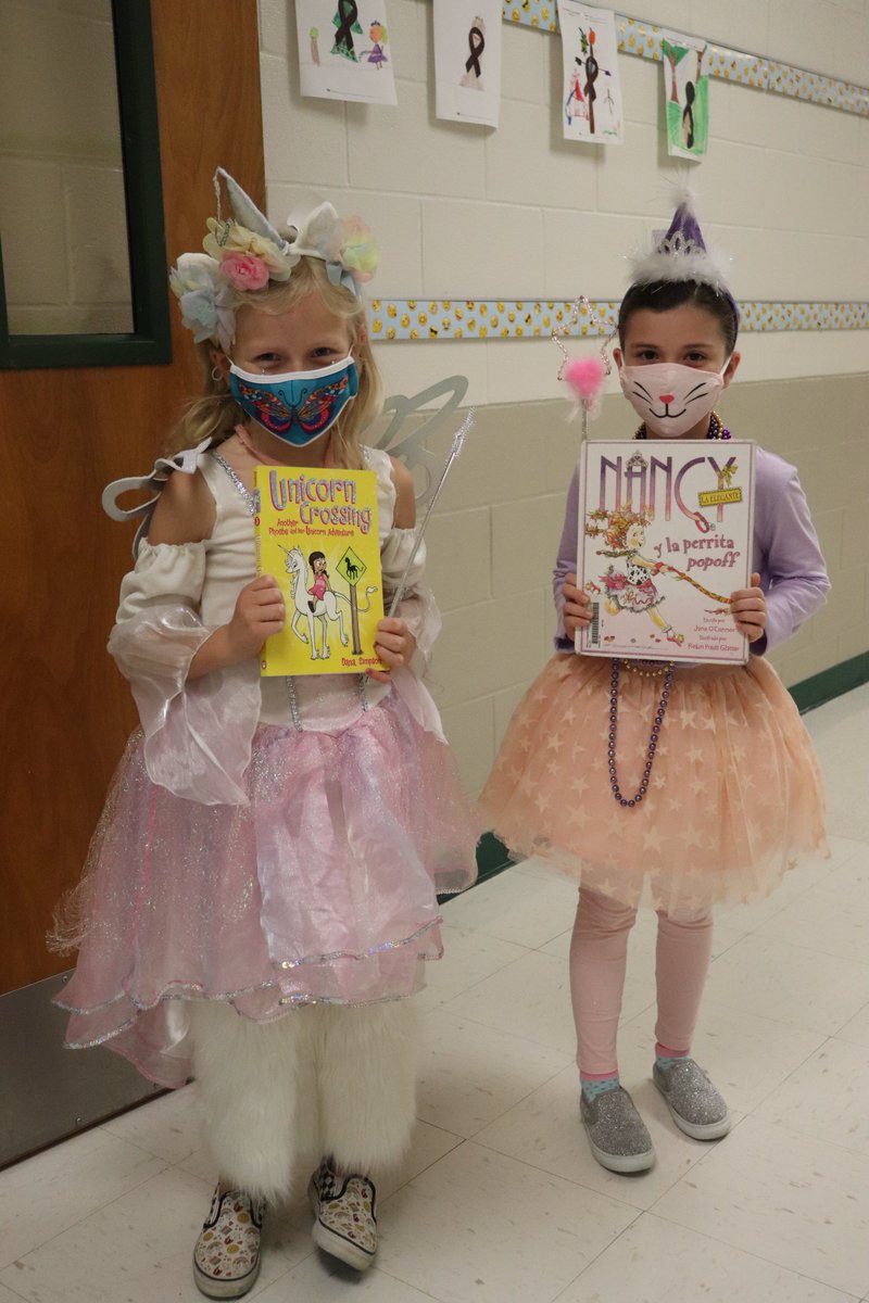 NISD's tweet photo. May ES students &amp; teachers demonstrate good character, just take a look at their costumes! The Roadrunners are ending #RedRibbonWeek2020 by dressing up as their favorite book characters! #MayIsMore #NISDBackTogetherBetter https://t.co/dfvE6AFogq