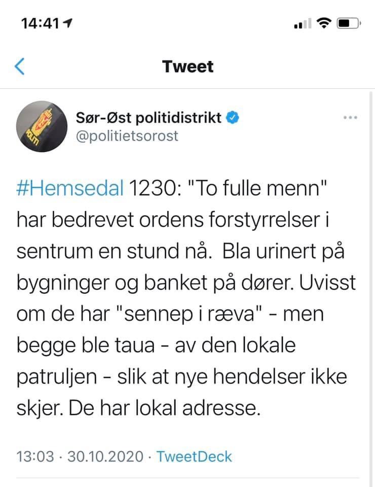 eivihansen's tweet photo. To fulle menn rider igjen https://t.co/oaqiXQYEcf