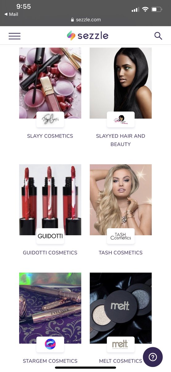 SlayyCosmetics's tweet photo. We are now on sezzle store we are so excited to be able to bring this payment option to Slayy Cosmetics #slayywaymovement #sezzleit #buynow #paylater #cosmetics #smallbusiness #BlackOwnedBusiness #newpayment #way @SlayyCosmetics https://t.co/cw0gYB3HXd