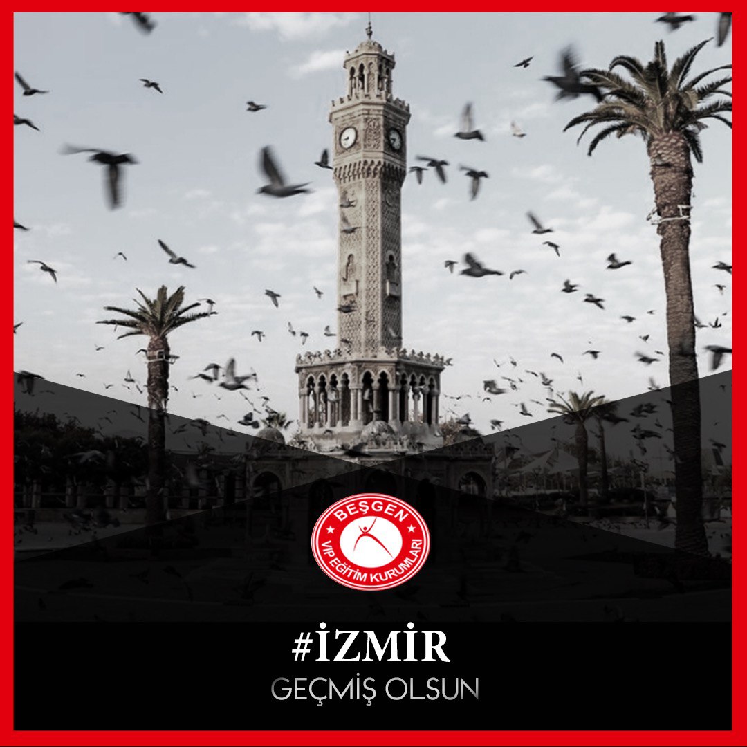besgenvipegitim's tweet photo. Geçmiş olsun Türkiye! 
#İzmir #deprem #EgeDenizi #EgeDepremi https://t.co/exSlBZQGEF