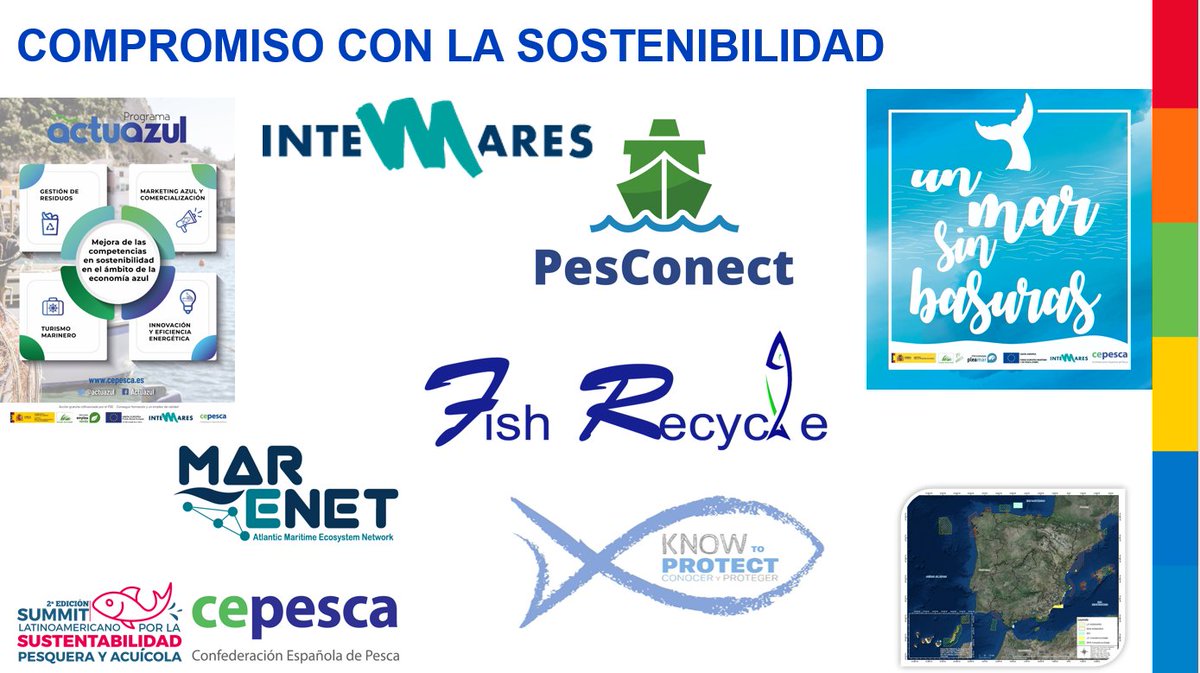 CEPESCA's tweet photo. ‘El sector es muy consciente de la importancia de proteger la #biodiversidad y mantenemos un compromiso con la #sostenibilidad que se refleja en avances en estado #stocks y en proyectos como #FishRecycle @PesConect_ y #KnowtoProtect, entre otros”: Javier Garat #SLSPA2020 https://t.co/gEGM6UfVvh