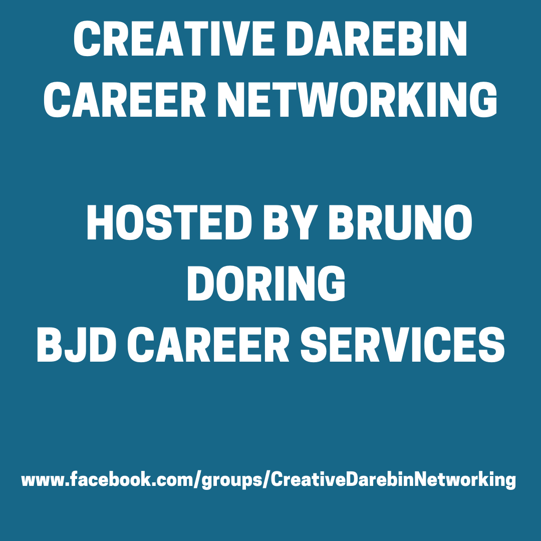 CREATIVE DAREBIN NETWORKING:  SHARE YOUR PROJECTS, HOPES, TIPS &amp; INSPIRATIONS!!!

Zoom this Saturday from Midday. Want to join us? Join the Facebook Group facebook.com/groups/Creativ…

Link In Profile!!

 #NetworkingMelbourne #CreativeDarebin #creativedarebinnetworking