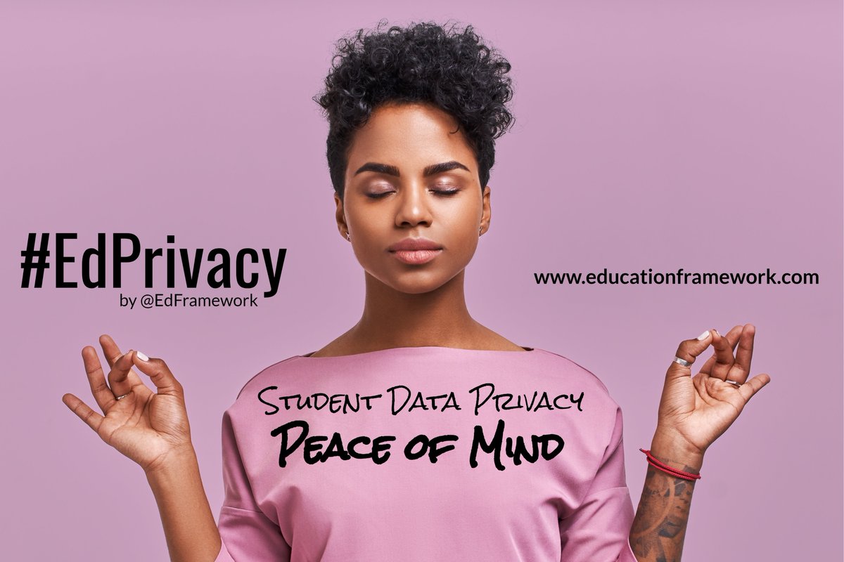 EdFramework's tweet photo. EdPrivacy by Education Framework: Student Data Privacy Peace of Mind https://t.co/MPtYq1OeAA #edprivacy #K12 @edframework https://t.co/bd84gGaEch