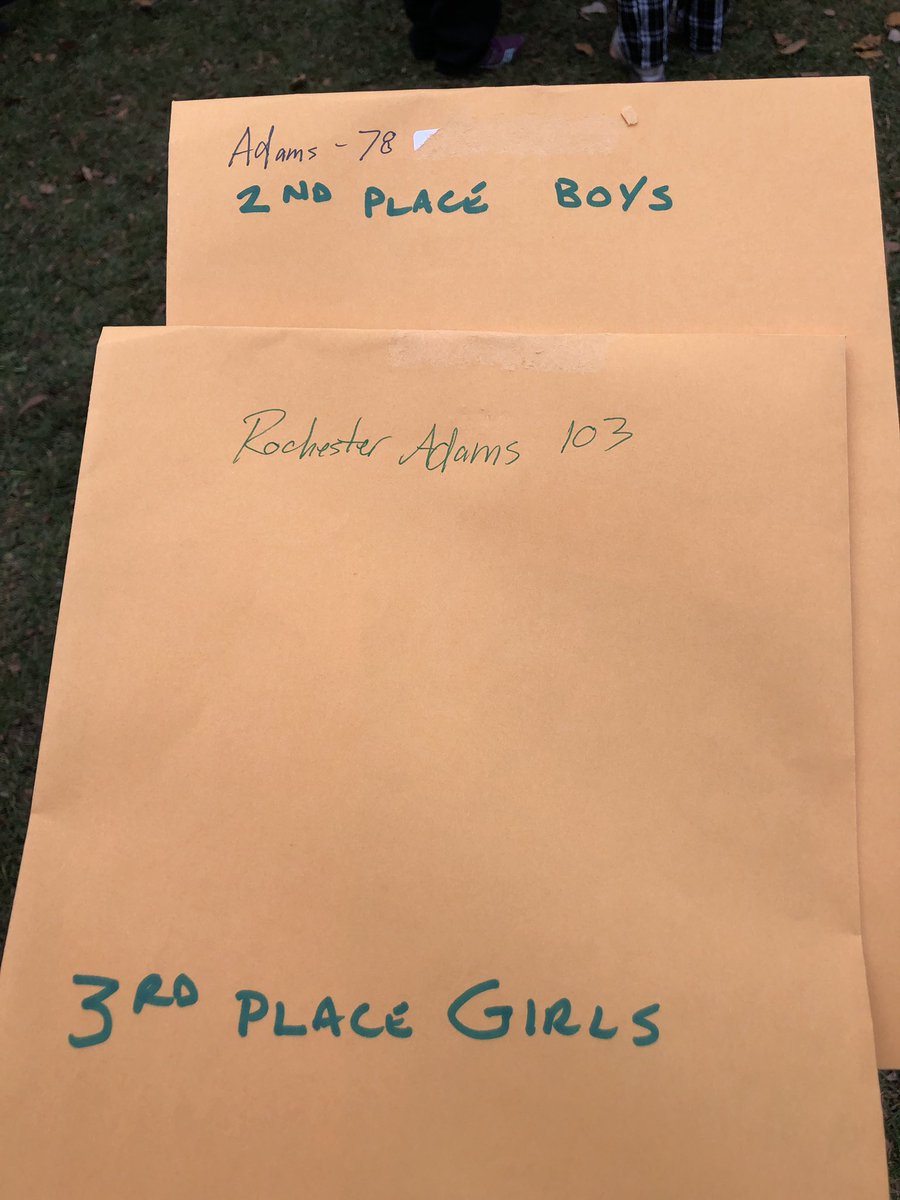 Adams_XC_TF's tweet photo. We’re going to need a bigger boat...errr... bigger bus. 
Both AXC teams qualify for the State Finals next Friday. Lots of joy at Clintonwood Park today.
Congratulations, seniors. https://t.co/NIxONvTkxt