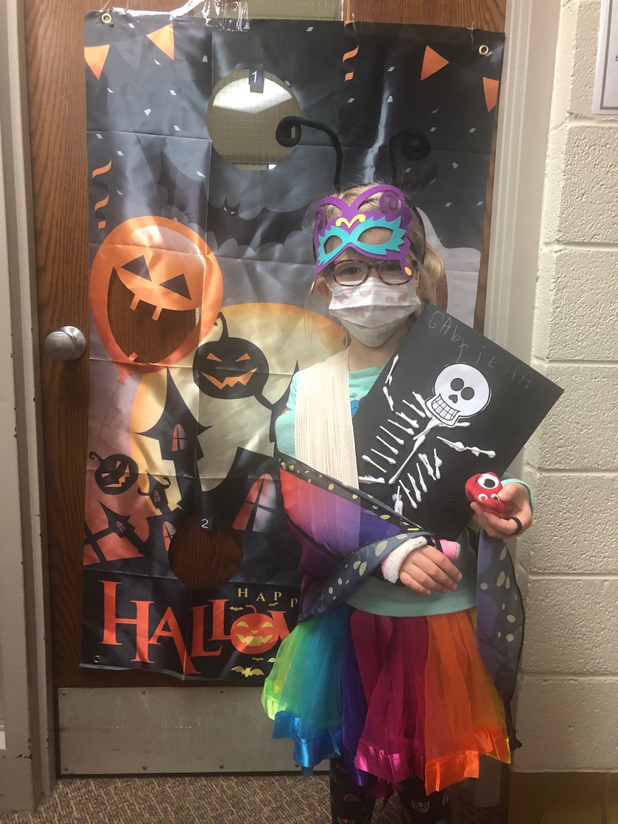 Kindergarten showing off their spooky skeletons!
<a href="/KurtzElementary/">Paws the Cougar</a>