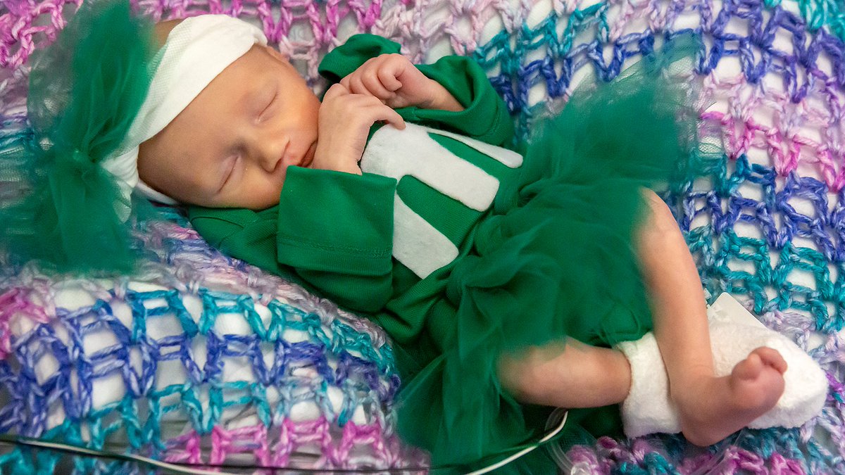 LoyolaHealth's tweet photo. Trick-or-treating might be different this year, but #LoyolaMedicine is giving out a BIG virtual treat: photos of our youngest patients dressed in costumes made by our amazing #NICU nursing colleagues!

Make sure you let us know which costume is your favorite! https://t.co/XJg4E5n9U7