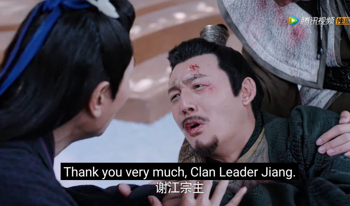 (And gosh, what does Sect Leader Yao end up doing after the war? He becomes a mouthpiece for rumors that undermine the Jiangs (!!) and support the Jins' scheming. So much for gratitude, huh.)