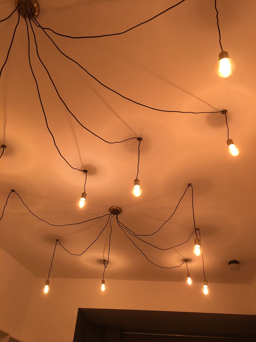 chapter1loftus's tweet photo. Love our new lights canβt wait to open and show them off #oneweektoday #newbookshop #chapteroneloftus #indieloftus #indiebookshop https://t.co/I4SucEGqwg