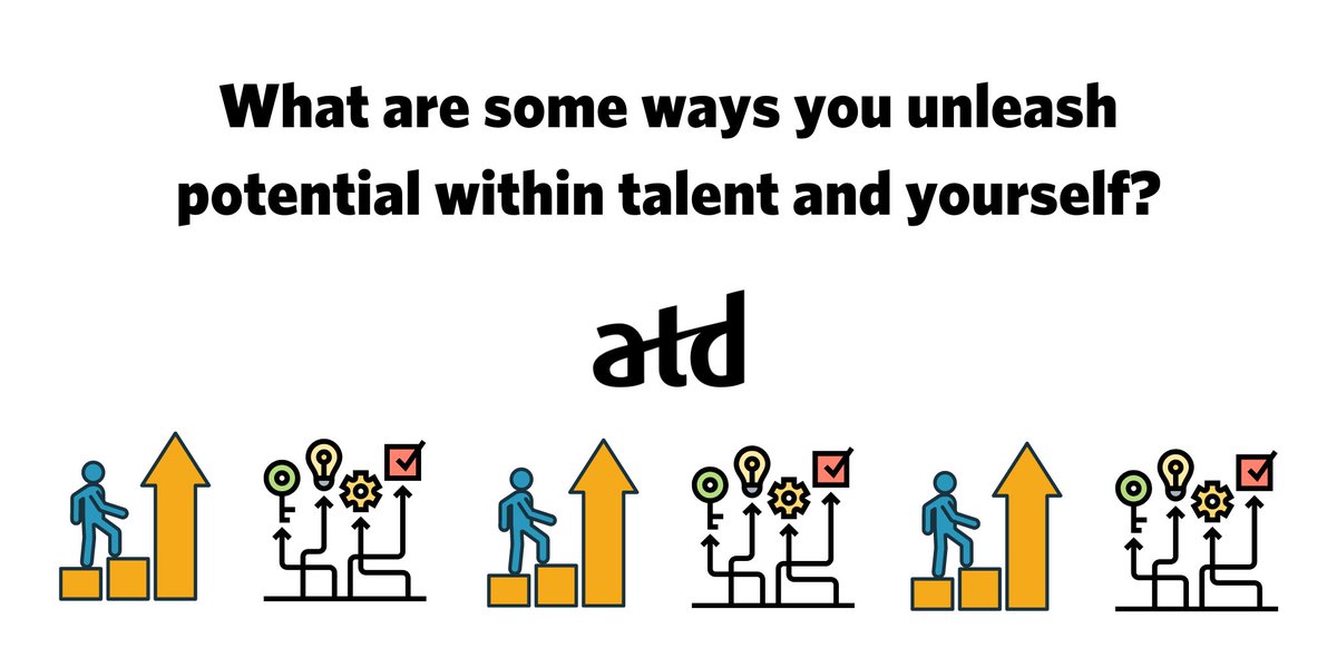 atd's tweet photo. What are some ways you unleash potential within talent and yourself? Let us know! ⬇️ 

#ATD #ATDVirtualConference #talentdevelopment #learning #unleashpotential #resilience #creativity https://t.co/aJUTsBBdgB