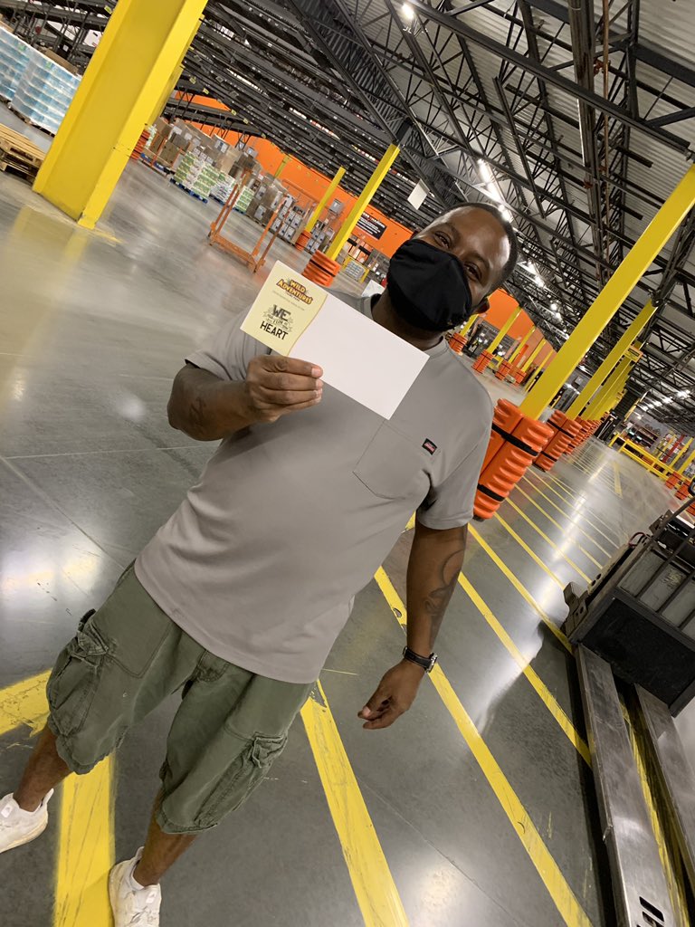 SHolsendolph's tweet photo. Talk about another “Fantasic Friday” drive-thur movie tickets & Homer Awards! We are thankful for all our associates and their hard work each and every day #key1vibes @ParrillaJp @PaulBTHD @HomeDepot5085 @LaDonna42356652 @ChrisScrivens4 @LateasaH @JohnWil5085 https://t.co/V4E2FaMzRl