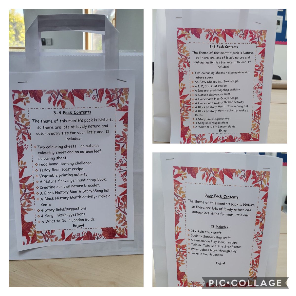 JessopCC's tweet image. Our monthly home learning packs have been keeping children busy this week! If you would like to collect an activity pack each month, please see our pinned tweet of our Sept - Dec Timetable for sign up details