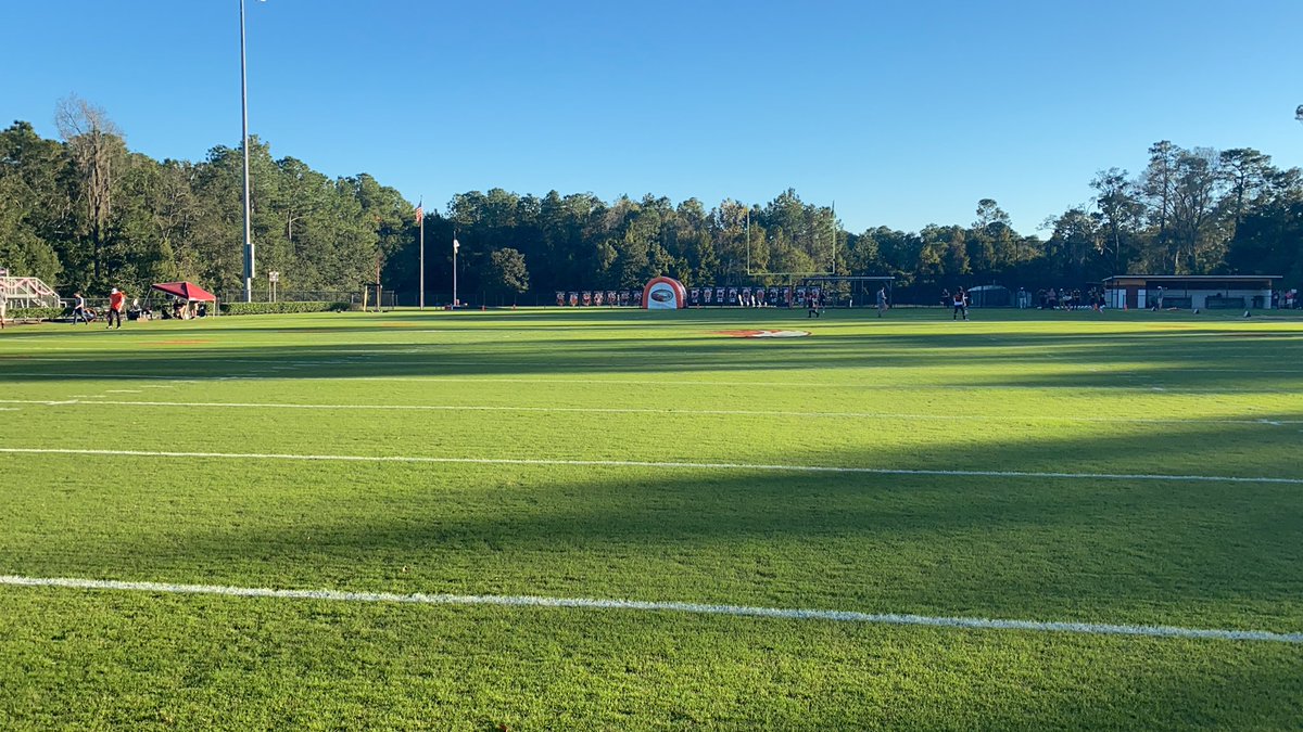 We’ve arrived at Christ Church Academy. Kickoff in a little over an hour. #GoFlashes