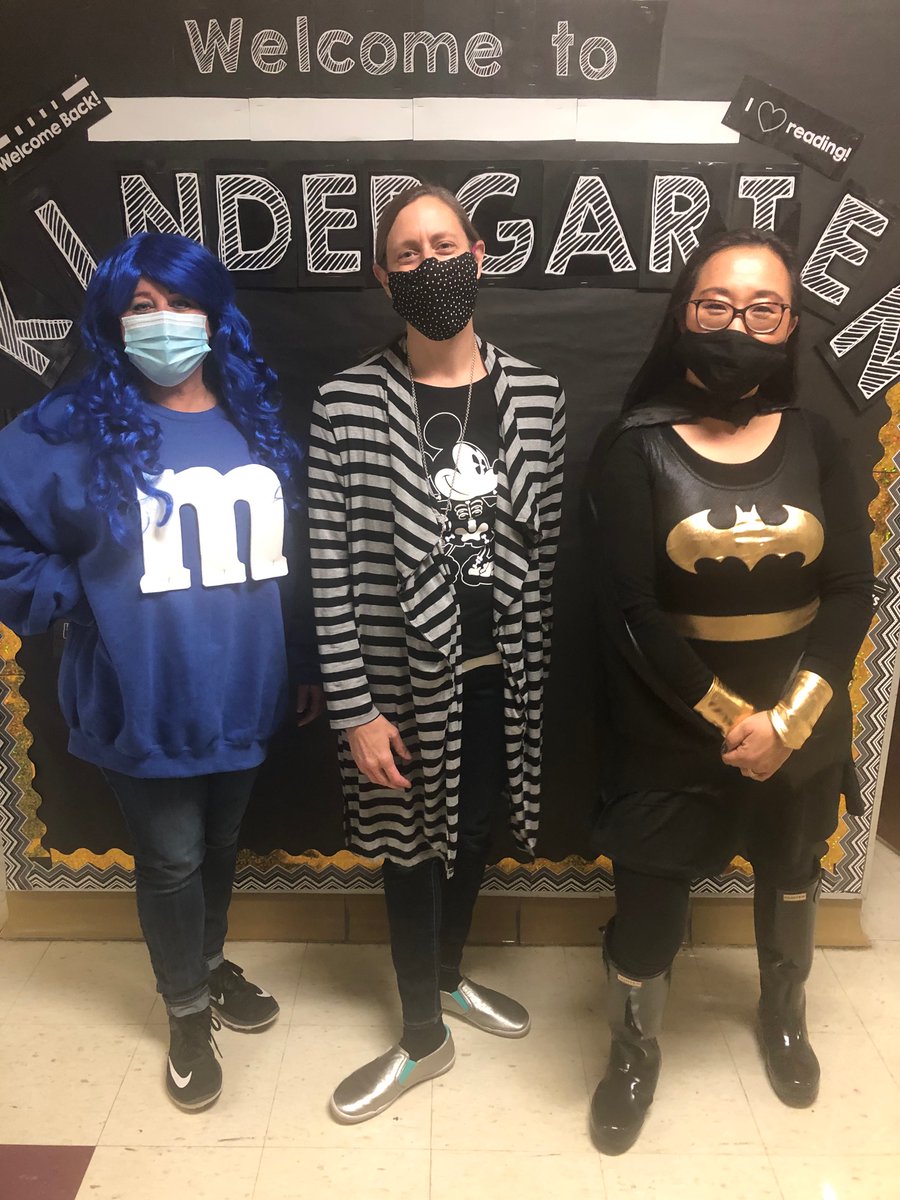 Our Kindergarten team is ready for Halloween!
<a href="/KurtzElementary/">Paws the Cougar</a>