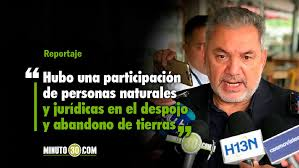 ColombiaDecente's tweet photo. LA JEP Y LA RESTITUCION DE TIERRAS FUERON LAS GRANDES PROPUESTAS PARA BUSCAR LA PAZ EN COLOMBIA,pero la extrema derecha no esta dispuesta a confesar sus crimenes ni a devolver  tierras a sus legitimos dueños:!Porque ni son criminales y mucho menos despojadores de los campesinos https://t.co/XlwlRBCeuB