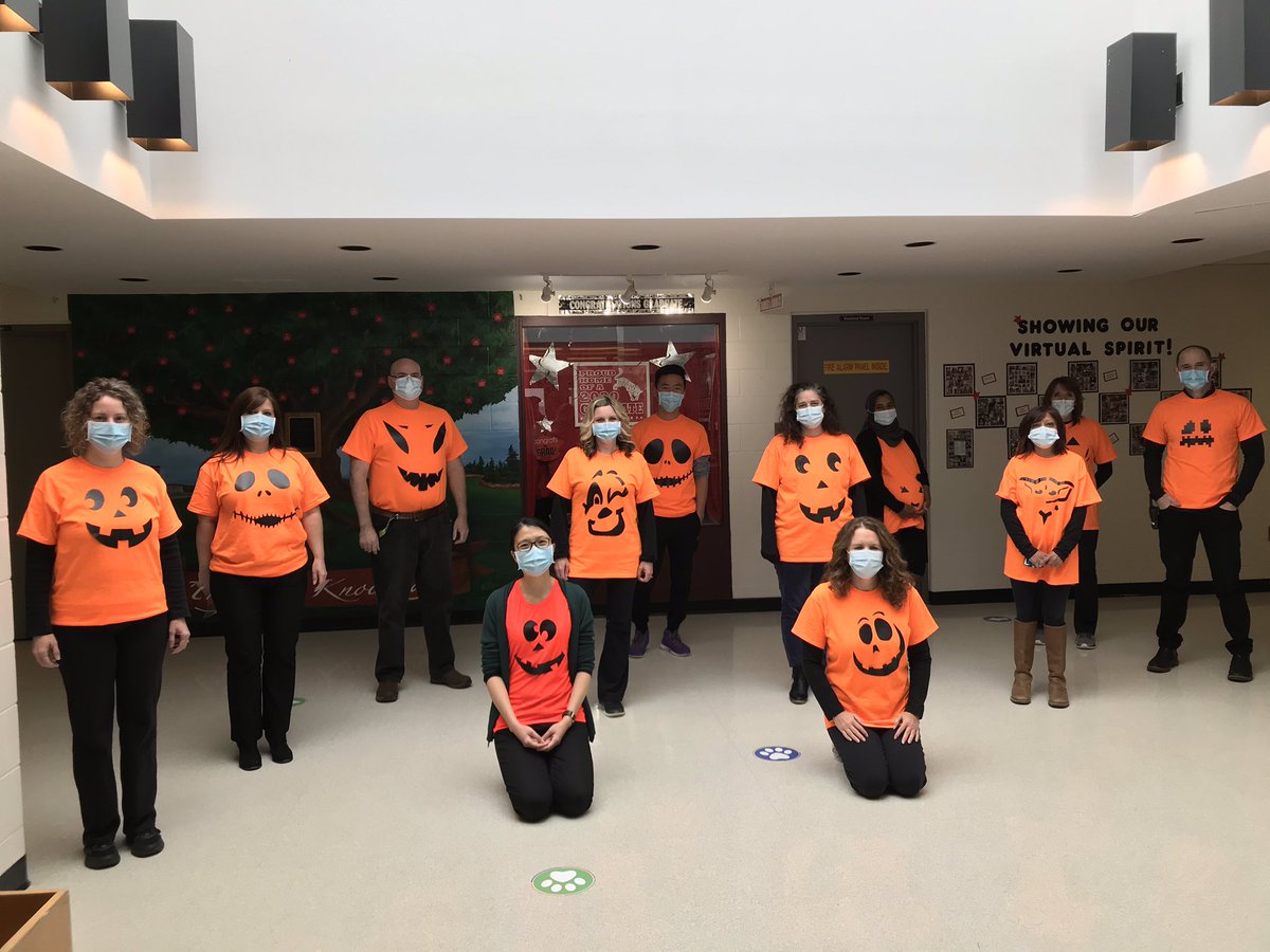Happy Halloween from our staff! A fun day was had by our students - a great way to mark the milestone of nearly 2 months since we returned to school. <a href="/LC3_TDSB/">TDSB LC3</a>