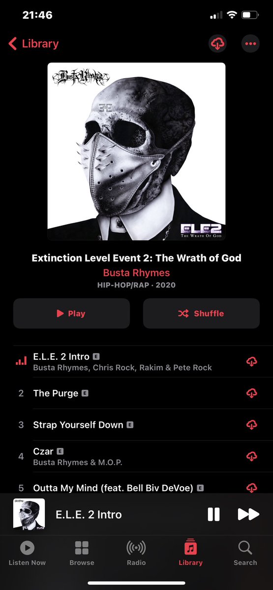 maw103_'s tweet image. Bussa buss LETS GOOO #ExtinctionLevelEvent2 #BustaRhymes