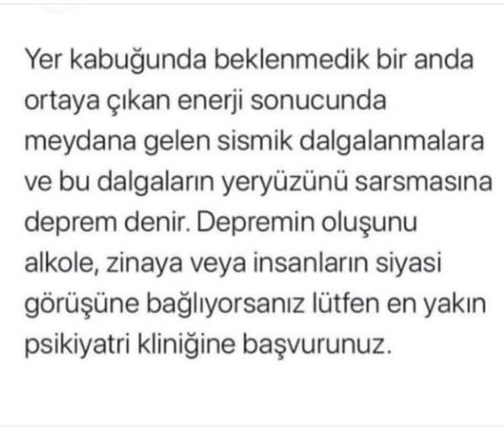 Çok geçmiş olsun #izmir dualarımız sizinle🙏