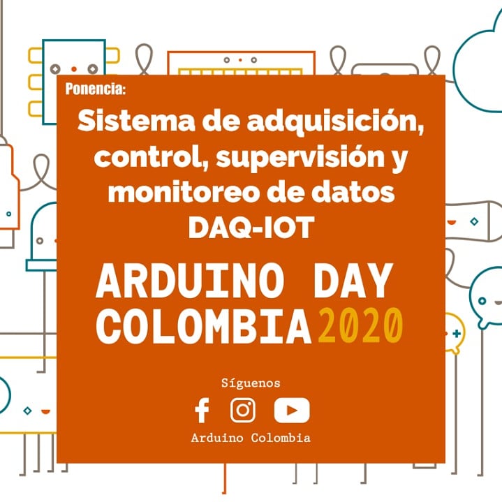 ArduinoColombia's tweet image. ¡Revive nuestras experiencias del pasado Arduino Day! Si te perdiste o quieres repetir el taller de Sistema de adquisición y monitoreo de datos DAQ-IOT, encuentra en nuestro canal de YouTube la sesión grabada para que lo veas cuantas veces quieras.
YouTube: Arduino Colombia