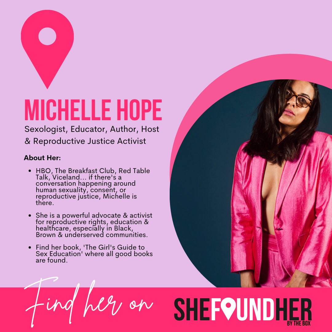 she_found_her's tweet photo. Find her on #SHEFOUNDHER 👑 Michelle Hope @mhsexpert is a powerhouse who has been with us since the beginning. As our MC, Michelle flew from NY-LA every time we had an event, educated, entertained &amp; looked FINE AF while doing so. We wouldn’t be the same #SHEFOUNDHER without her! https://t.co/szE36f8bUN