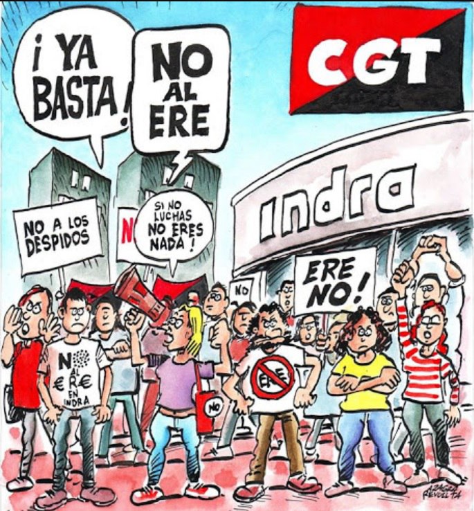 stopERTEindra's tweet photo. La lucha es el único camino.
#NoAlEREindra
1 Acción y movilización
2 No hay motivos, NO se firma
3 Si lo aplica unilateralmente la empresa, DENUNCIA
Así se tumba un ERE
@cobasindraorg @CGTIndraMadrid @rsticindra @cigIndraISTI @SindicatoAsit @ccoo_indra @UGT_ISTI @USOIsti https://t.co/Ri0Zqww9Aw