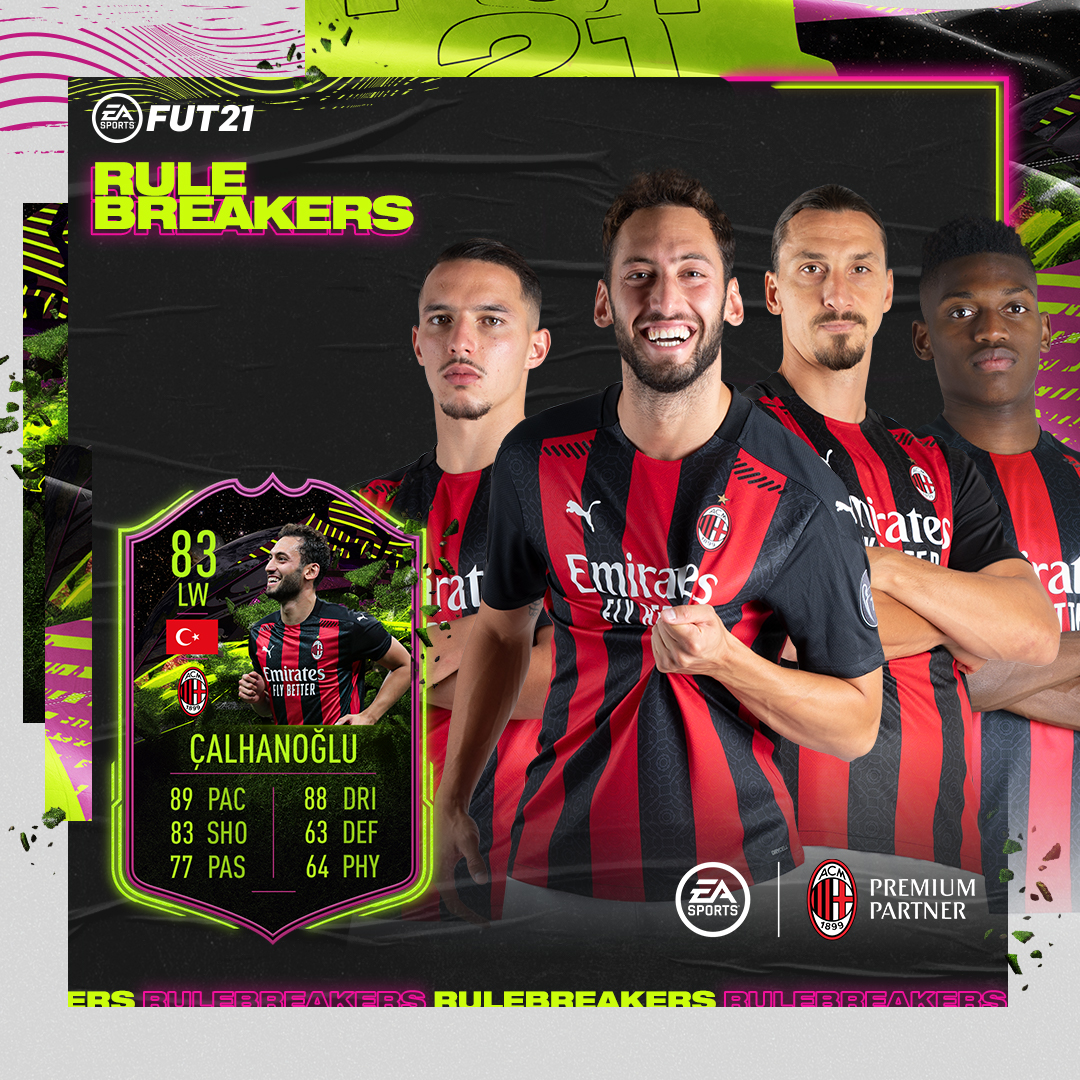 Ac Milan On Twitter 89 Pace Some Rules Are Meant To Be Broken Hakanc10 Is A Rulebreaker Available In Fifa21 Now Easportsfifa