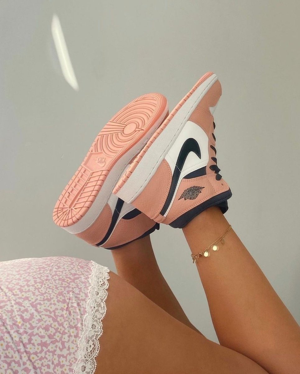 jordan 1 mid pink quartz womens