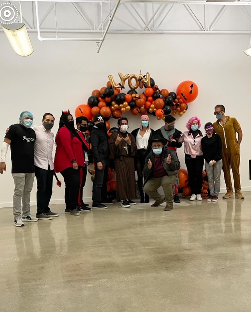 lyonbakeryindc's tweet photo. Happy Halloween from all of us to all of you!!! https://t.co/yRh84fmJuz