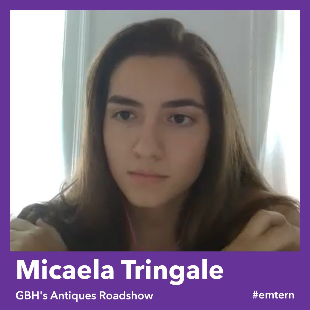 ECCareerDev's tweet image. We sat down with two of our #emterns to discuss what it was like to intern at Future House Publishing, a publishing house that focused scifi and fantasy, and GBH. Meet Aliya Biren '22 and Micaela Tringale in our latest intern spotlight: bit.ly/35QZtZ1