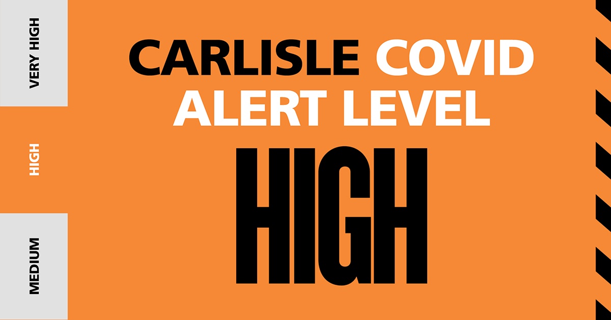 COVID-19 ALERT: Following a decision by Government, Carlisle and all its surrounding areas including communities such as Longtown and Brampton will be moved from medium to high risk on the local COVID-19 alert levels at midnight tonight.

Read more &gt; orlo.uk/La1gl