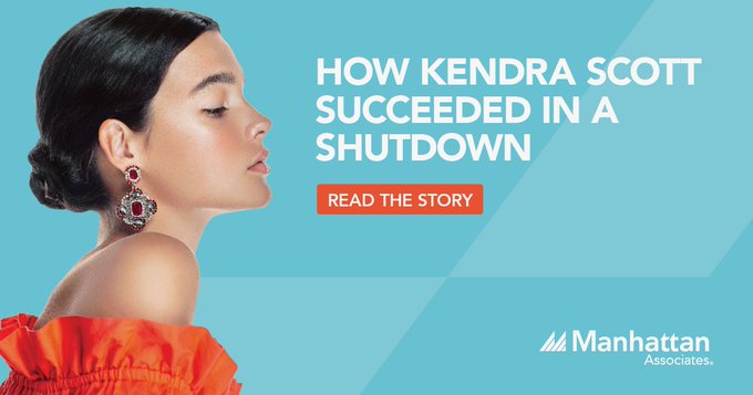 grattonboy's tweet photo. By implementing Manhattan Store #OrderFulfillment solution, @kendrascott turned 108 closed storefronts into 108 mini-fulfillment centers. 

This was a mission-critical project that our team completed in just 6️⃣ days, working Hundred points symbol remotely! Check out our case s https://t.co/XuM4UbZSRC