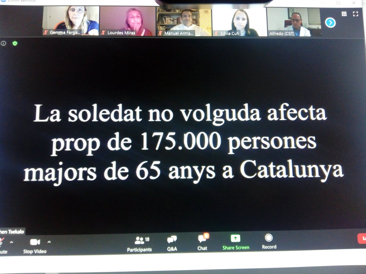 Gemmafr9's tweet photo. Participació de @la_UPC al programa @Tactiva_cat que promou projectes tecnològics a la #LaSolitudNoVolguda. Avui lliurement de premis, el primer al projecte Casal a Casa de l'equip Terrassadebutxaca. Felicitats! https://t.co/dlXeSrWfn3