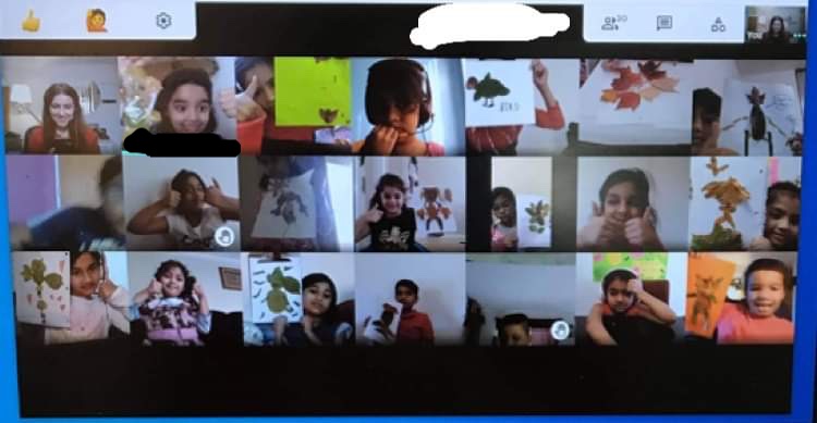 Had a wonderful Fall Festival Week with Virtual Room 105! We found fall leaves to make leaf creations, showed our support for Red Ribbon Week and Breast Cancer awareness, and ended with some Halloween Costume fun!! #MarkTwainD63 #63Online