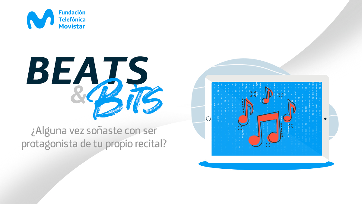 fmovistararg's tweet photo. ¿Te imaginás poder crear tus canciones con herramientas similares a las que usan grandes artistas? 😎🎶
¡Te invitamos a sumarte a #BeatsAndBits!
Creá tu primer recital online y compartilo.
👉🏻 https://t.co/Tkezt51cP0
#NosVemosEnDigital https://t.co/0fVen5ZiWu