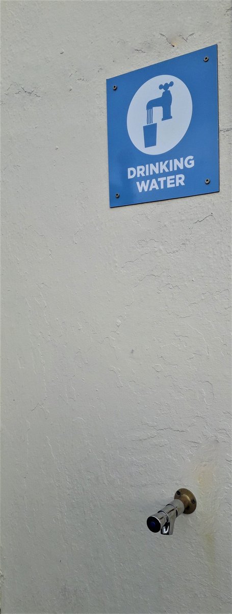 TramoreEcoGroup's tweet photo. Delighted to see two outdoor drinking taps have been installed by @WaterfordCounci at our request at either end of the promenades. There are 102 business in Tramore where you can refill your bottle, cup or flask with free water. We are working hard in reducing plastic in our town https://t.co/cFo9KDsEld