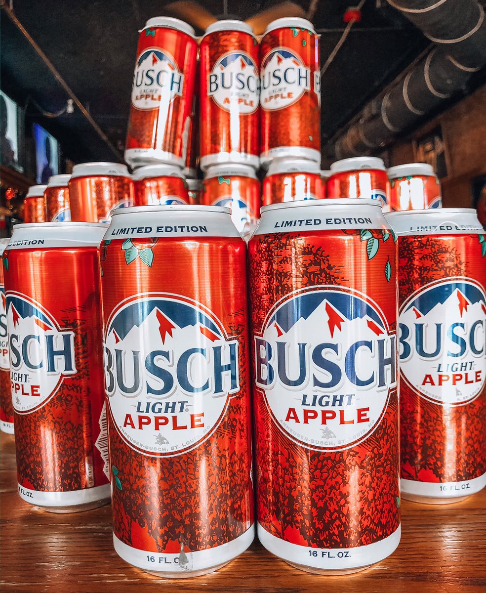 You know what they say, an apple a day....
***BUSCH LIGHT APPLE****
•
•
•
Come get yours while supplies lasts! #buschlightapple #hawkeyes #iowadrinksbusch