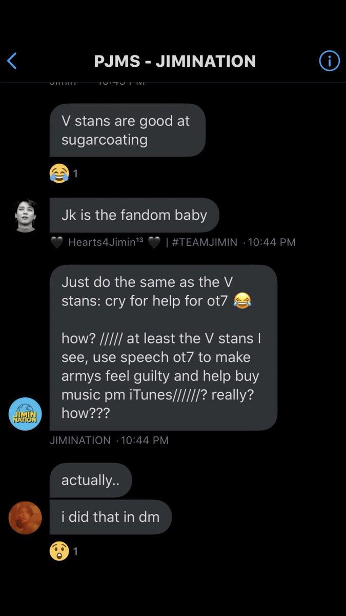 they said vpn was used and “other members stans” guilt trip and cry for streams