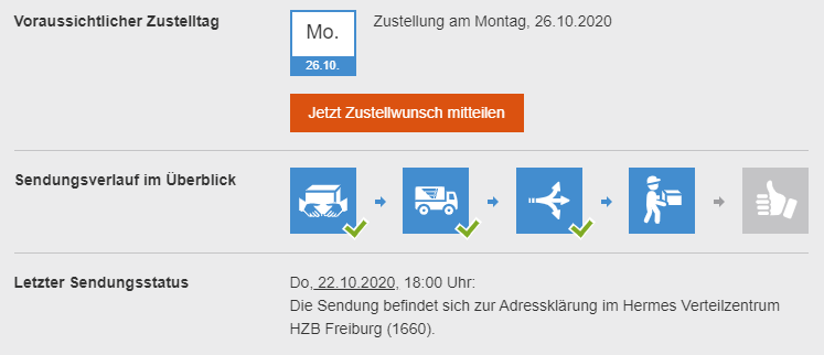 Wieso man <a href="/DHLPaket/">DHL Paket</a> nutzt und nicht <a href="/hermesDE/">Hermes Germany</a>. Die Adresse ist Korrekt. Dies ist Online zu sehen. Auch nochmal die identische Adresse angegeben bei Hermes. Aber es tut sich einfach nix. Wie kann da ne Woche nix passieren?