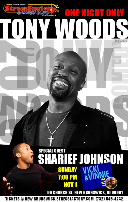 MrGeraldLee's tweet photo. Sunday...Sundae...SUNDAY!!! 📣 At the StressFactory, NJ. Tony Woods, Sharief Johnson &amp; friends! C'mon! Come out! What?! 🔥 11/01/2020 https://t.co/QsH9kyQeDR
